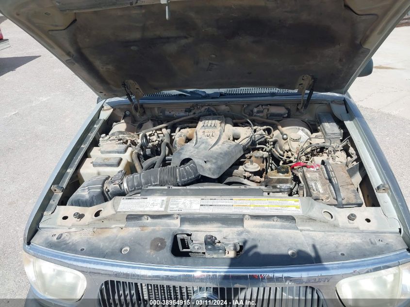 2000 Mercury Mountaineer VIN: 4M2ZU66E5YUJ08694 Lot: 38954915