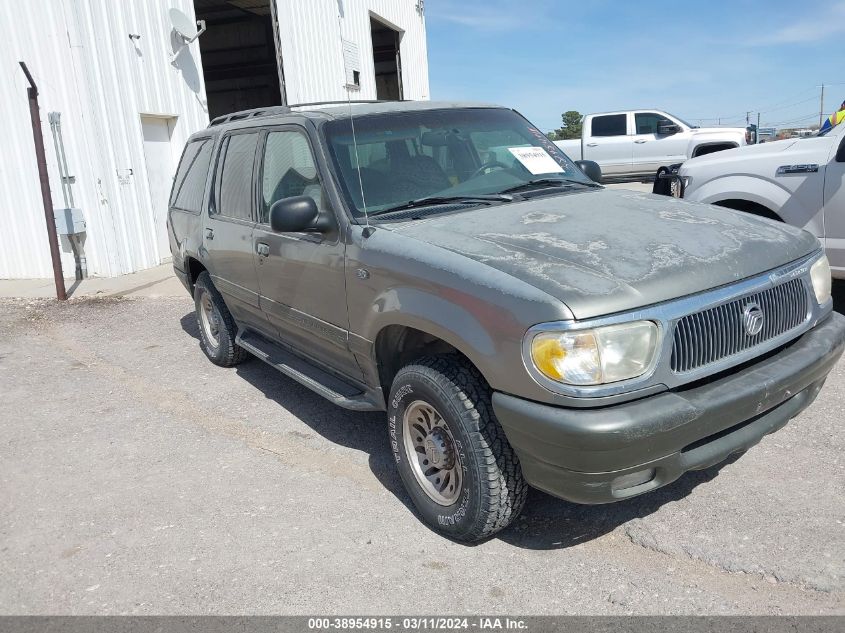 2000 Mercury Mountaineer VIN: 4M2ZU66E5YUJ08694 Lot: 38954915