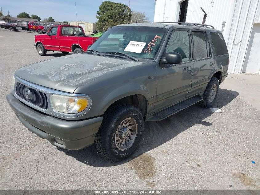 2000 Mercury Mountaineer VIN: 4M2ZU66E5YUJ08694 Lot: 38954915