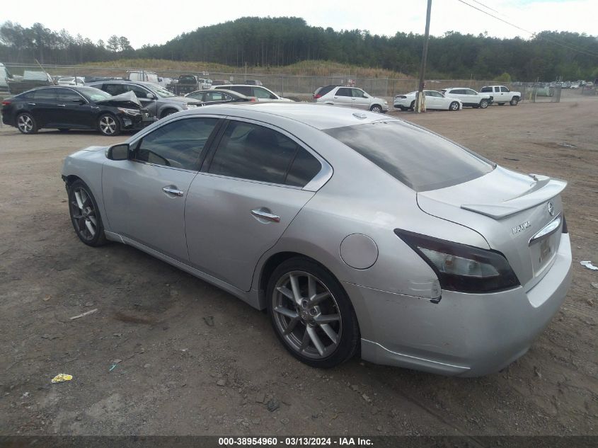 2011 Nissan Maxima 3.5 Sv VIN: 1N4AA5AP8BC830887 Lot: 38954960