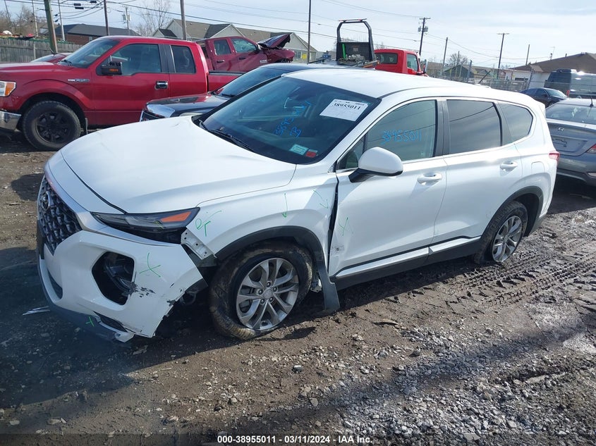 VIN 5NMS2CAD6KH099223 2019 HYUNDAI SANTA FE SE