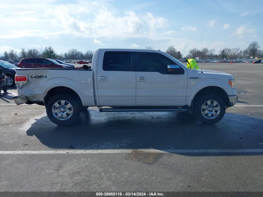 2011 Ford F-150 Lariat VIN: 1FTFW1EF1BFC25958 Lot: 38955116