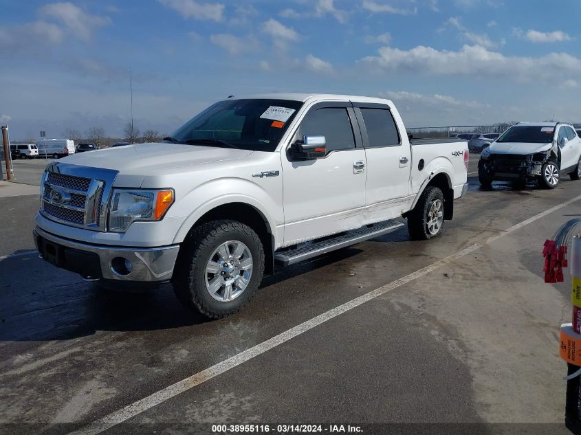 2011 Ford F-150 Lariat VIN: 1FTFW1EF1BFC25958 Lot: 38955116