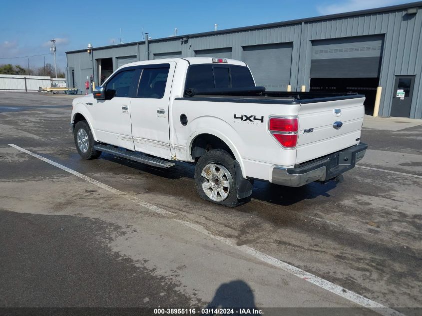 2011 Ford F-150 Lariat VIN: 1FTFW1EF1BFC25958 Lot: 38955116