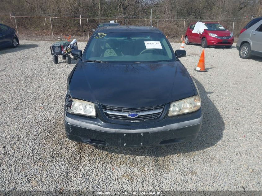 2G1WF52E649456393 | 2004 CHEVROLET IMPALA