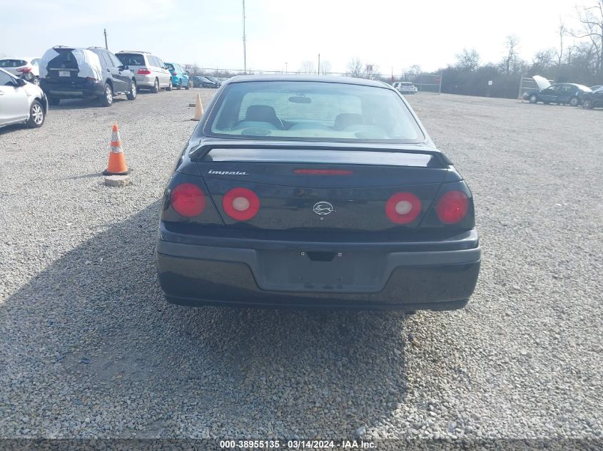 2G1WF52E649456393 | 2004 CHEVROLET IMPALA