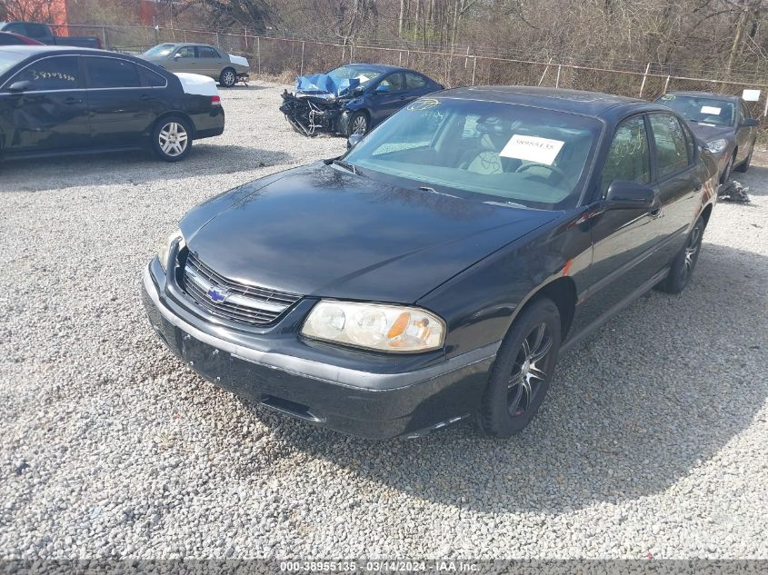 2G1WF52E649456393 | 2004 CHEVROLET IMPALA