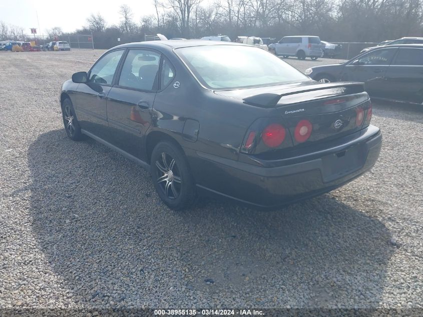 2G1WF52E649456393 | 2004 CHEVROLET IMPALA