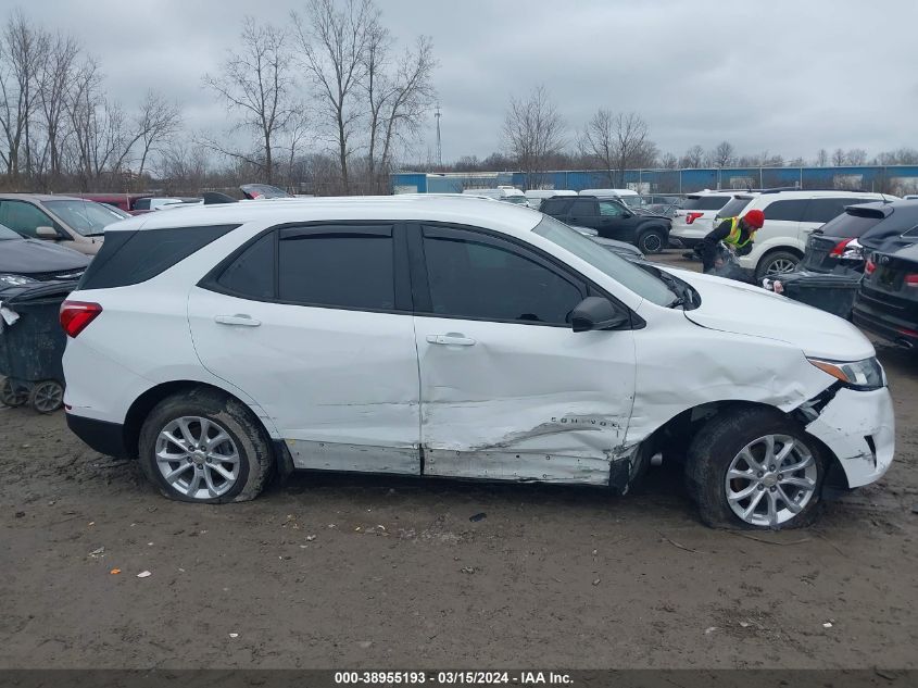 2020 Chevrolet Equinox Fwd Ls VIN: 3GNAXHEV1LS514611 Lot: 38955193