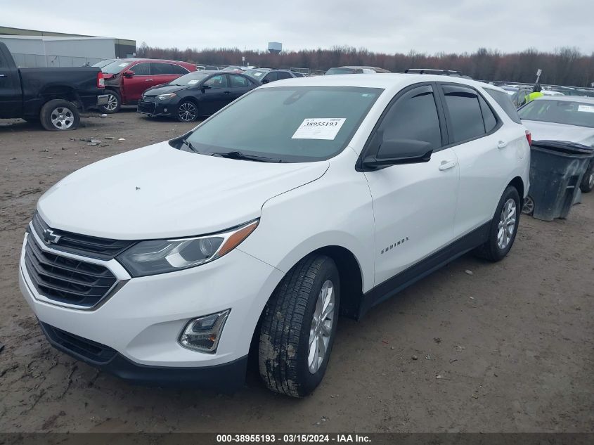 2020 Chevrolet Equinox Fwd Ls VIN: 3GNAXHEV1LS514611 Lot: 38955193