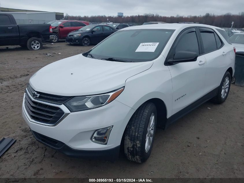 2020 Chevrolet Equinox Fwd Ls VIN: 3GNAXHEV1LS514611 Lot: 38955193