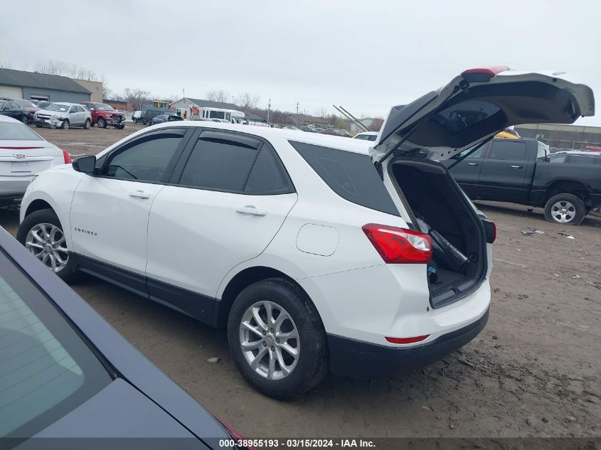 2020 Chevrolet Equinox Fwd Ls VIN: 3GNAXHEV1LS514611 Lot: 38955193