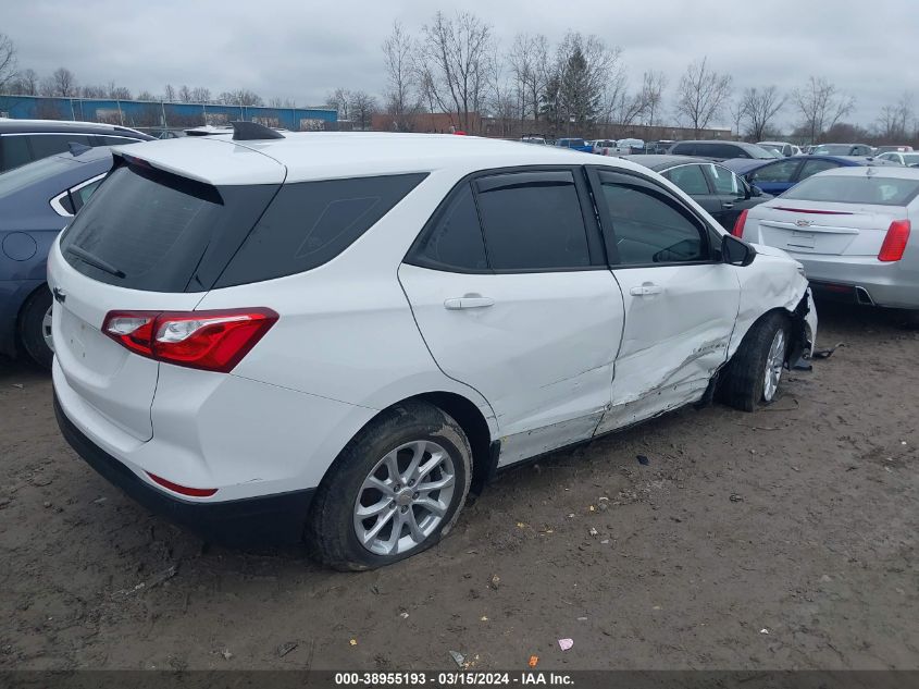 2020 Chevrolet Equinox Fwd Ls VIN: 3GNAXHEV1LS514611 Lot: 38955193