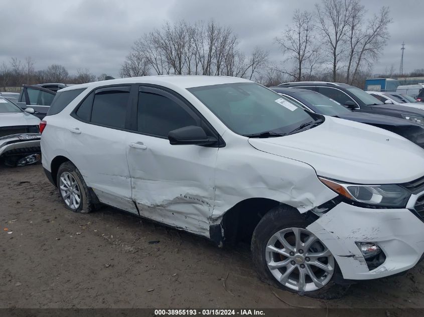 2020 Chevrolet Equinox Fwd Ls VIN: 3GNAXHEV1LS514611 Lot: 38955193