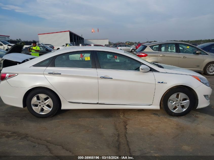 2012 Hyundai Sonata Hybrid VIN: KMHEC4A41CA056027 Lot: 38955196