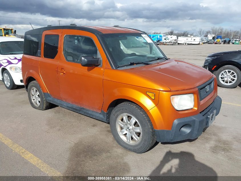 2006 Honda Element Ex-P VIN: 5J6YH287X6L013347 Lot: 38955381