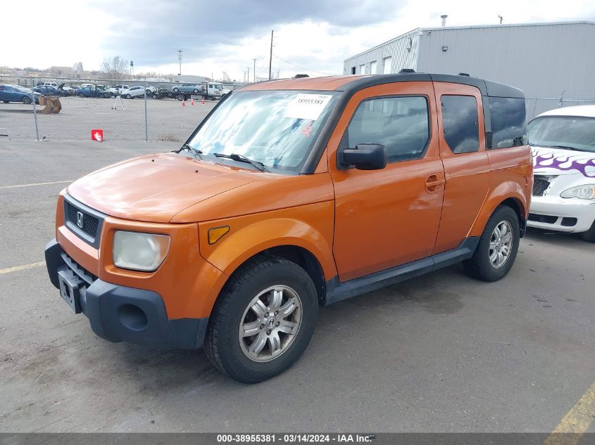 2006 Honda Element Ex-P VIN: 5J6YH287X6L013347 Lot: 38955381