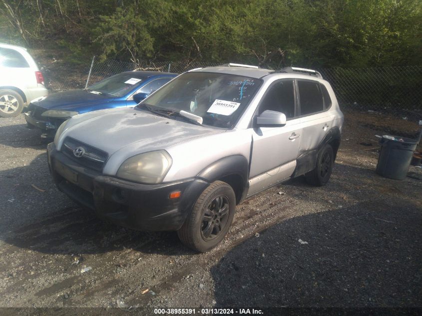 2006 Hyundai Tucson Gls/Limited VIN: KM8JN12D76U315323 Lot: 38955391