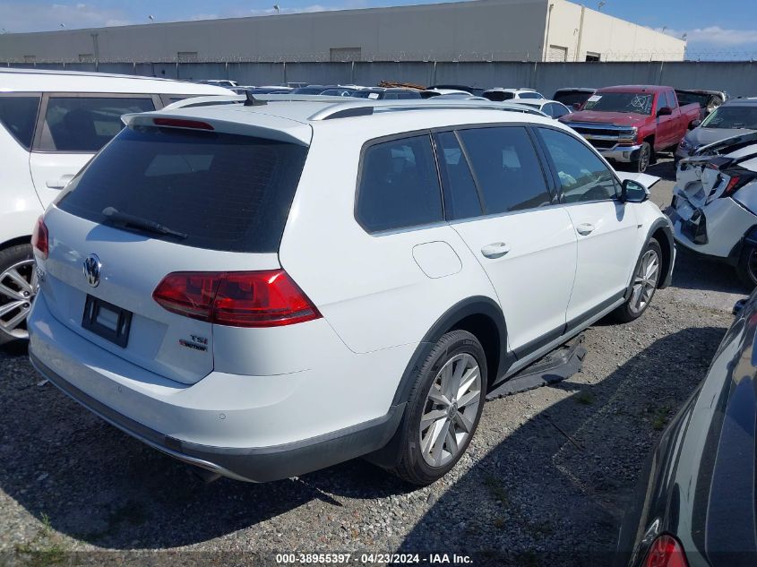 2017 Volkswagen Golf Alltrack Tsi S/Tsi Se/Tsi Sel VIN: 3VWH17AU5HM541951 Lot: 38955397