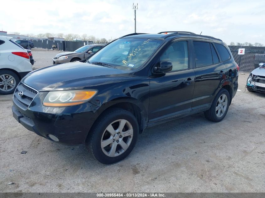 2009 Hyundai Santa Fe Se VIN: 5NMSH73E59H287267 Lot: 38955484