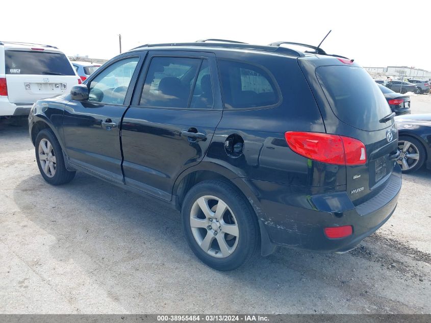 2009 Hyundai Santa Fe Se VIN: 5NMSH73E59H287267 Lot: 38955484