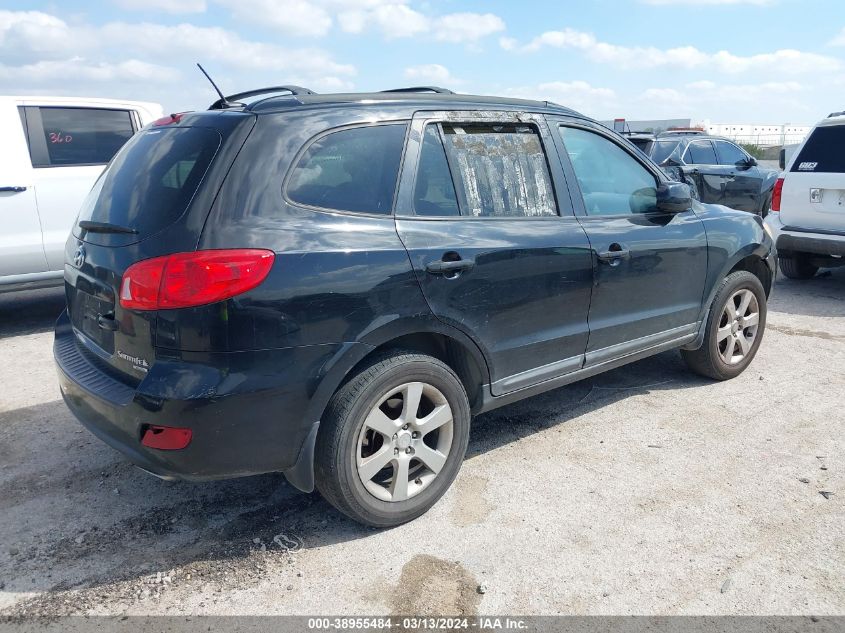 5NMSH73E59H287267 2009 Hyundai Santa Fe Se