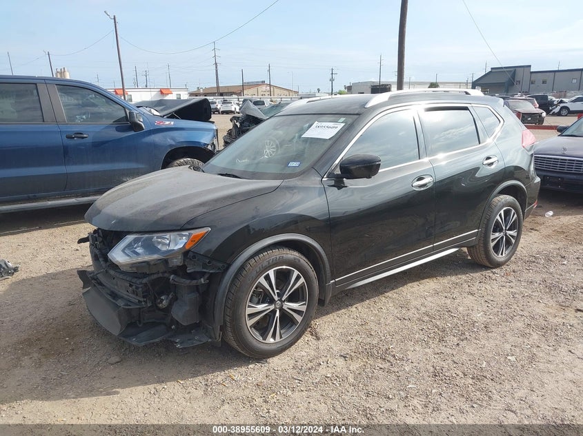 2019 Nissan Rogue Sv VIN: JN8AT2MT6KW266347 Lot: 38955609