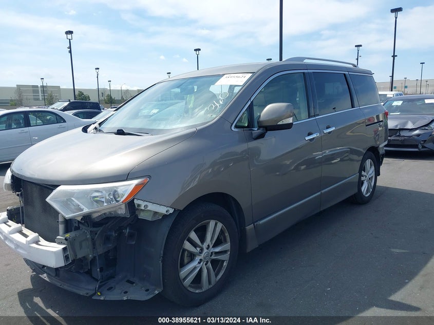 2016 Nissan Quest Sl VIN: JN8AE2KP3G9152246 Lot: 38955621
