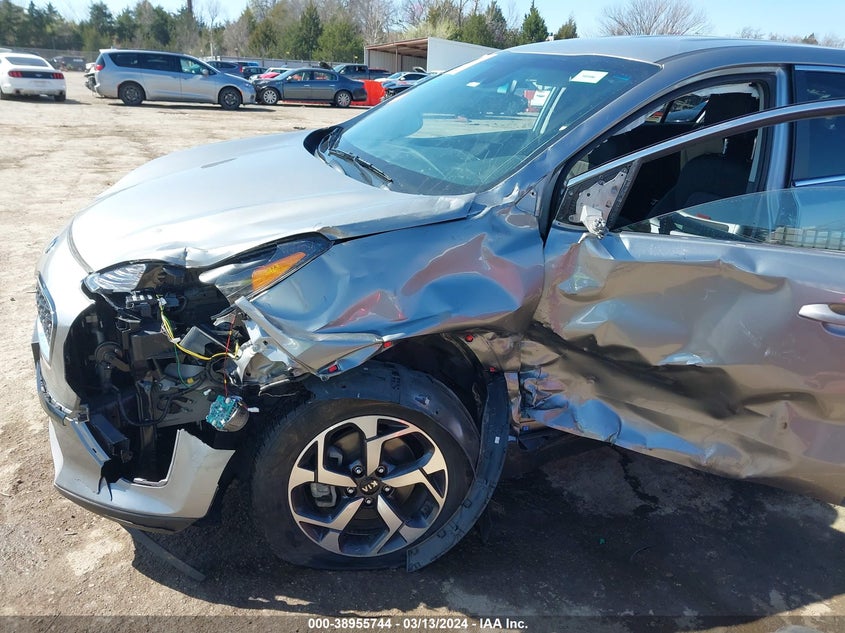 VIN KNDPM3AC0M7857364 2021 KIA SPORTAGE LX