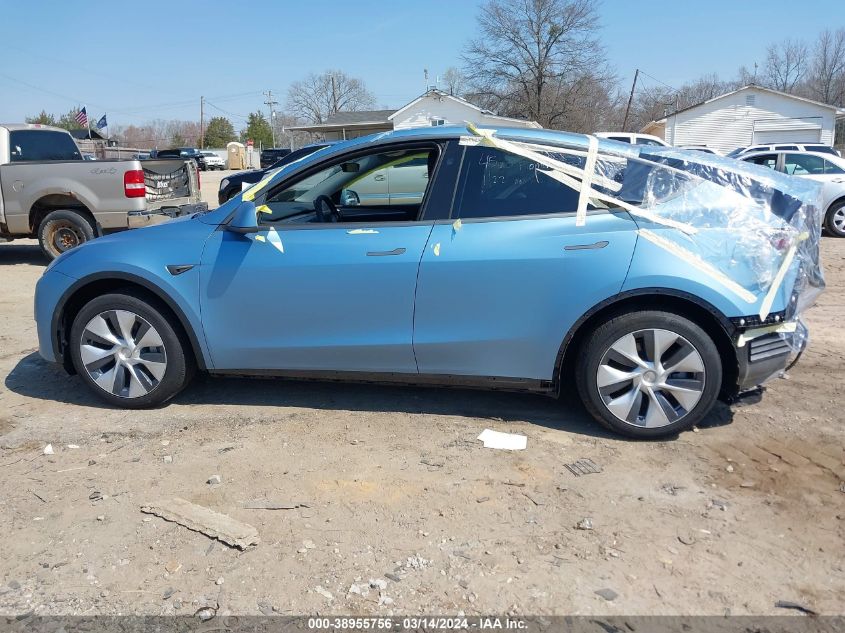 2023 Tesla Model Y Awd/Long Range Dual Motor All-Wheel Drive VIN: 7SAYGAEE9PF902458 Lot: 38955756