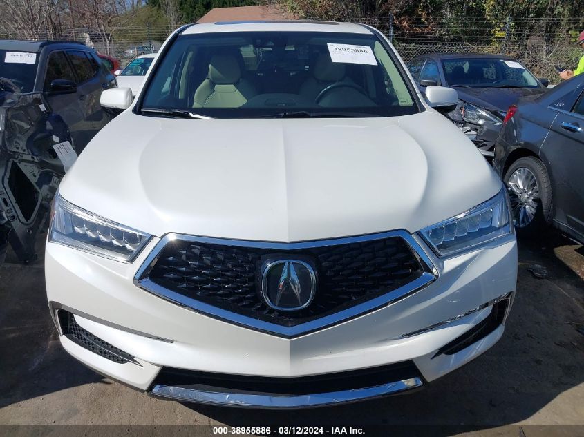 5J8YD4H5XJL028484 2018 Acura Mdx Technology Package Acurawatch Plus Pkg