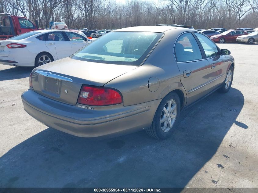 2002 Mercury Sable Gs VIN: 1MEFM50U72G650113 Lot: 38955954