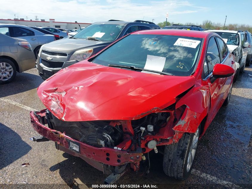 1G1BE5SM8K7114581 2019 Chevrolet Cruze Lt