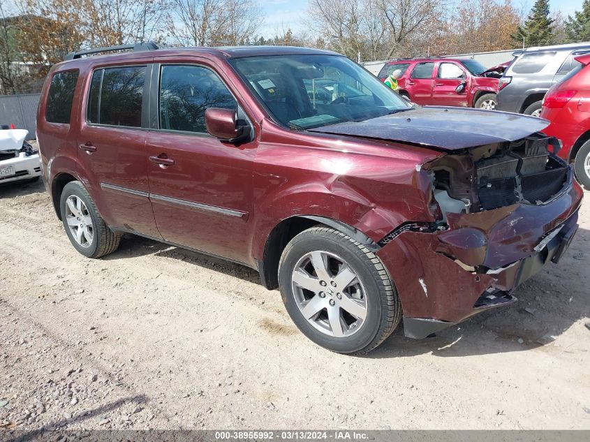 2014 Honda Pilot Touring VIN: 5FNYF4H92EB006743 Lot: 38955992