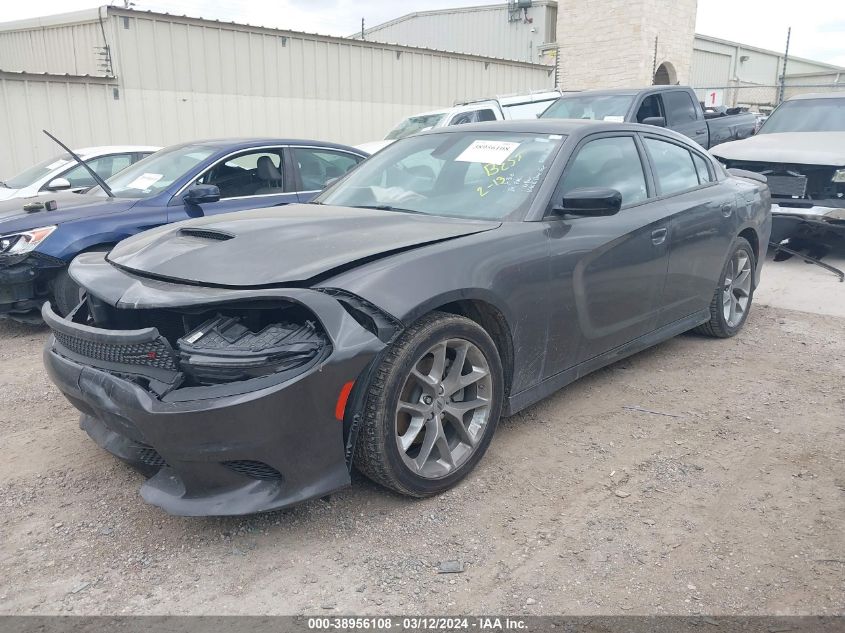 2023 Dodge Charger Gt VIN: 2C3CDXHG8PH554554 Lot: 38956108