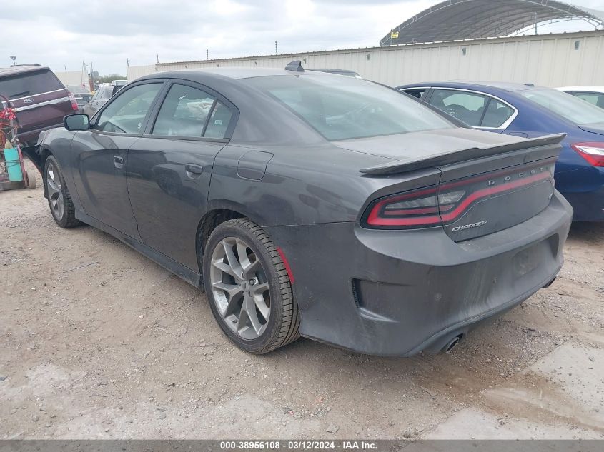 2023 Dodge Charger Gt VIN: 2C3CDXHG8PH554554 Lot: 38956108