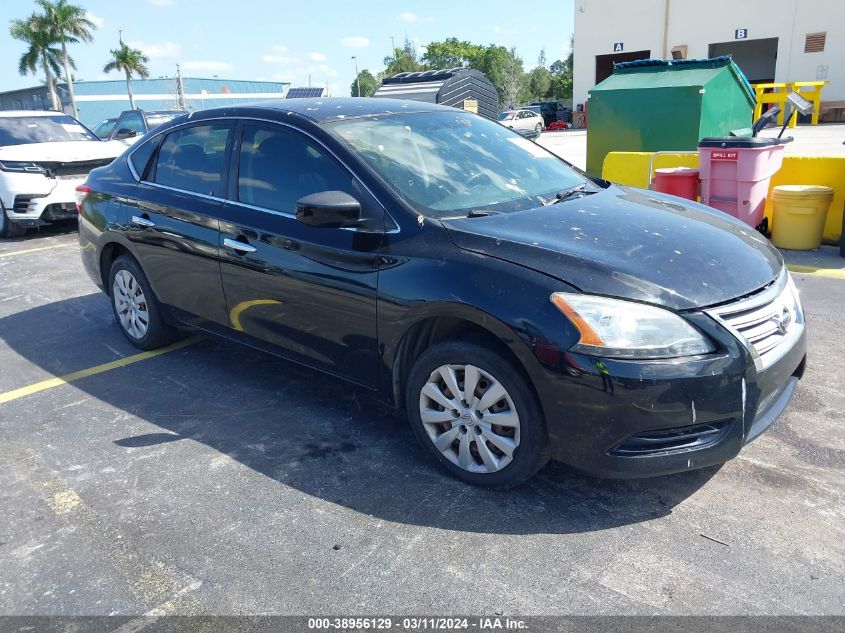 1N4AB7AP9DN904933 | 2013 NISSAN SENTRA