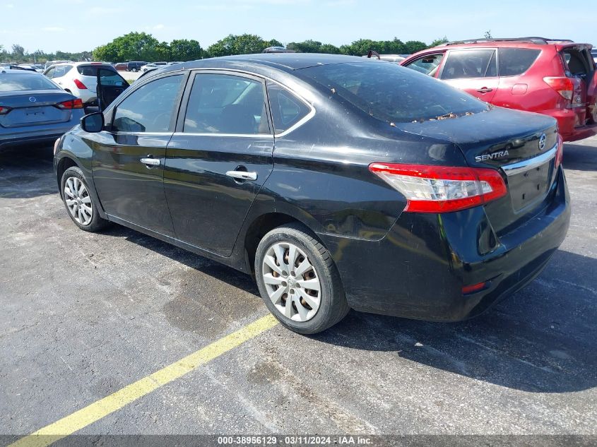 1N4AB7AP9DN904933 | 2013 NISSAN SENTRA