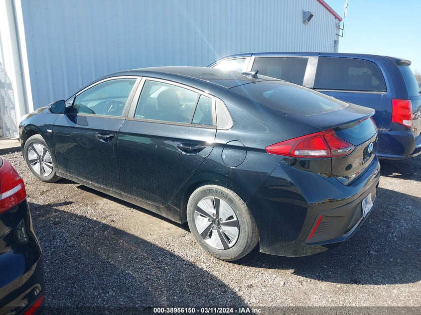 2018 HYUNDAI IONIQ HYBRID BLUE - KMHC65LC1JU075567