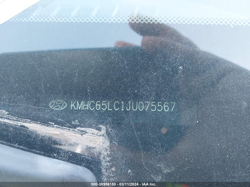 2018 HYUNDAI IONIQ HYBRID BLUE - KMHC65LC1JU075567