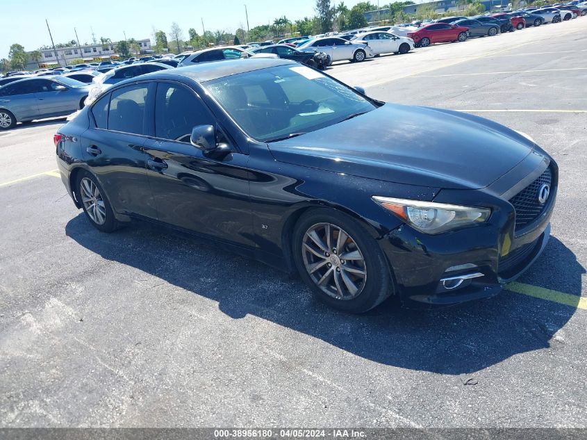 2014 Infiniti Q50 Premium/Sport VIN: JN1BV7AP7EM686989 Lot: 38956180