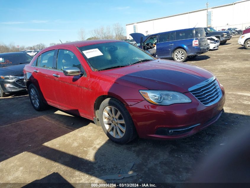 1C3CCBCG6DN525974 | 2013 CHRYSLER 200