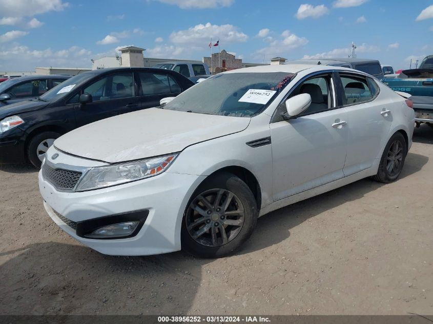 VIN KNAGM4A74D5328291 2013 KIA Optima, LX no.2