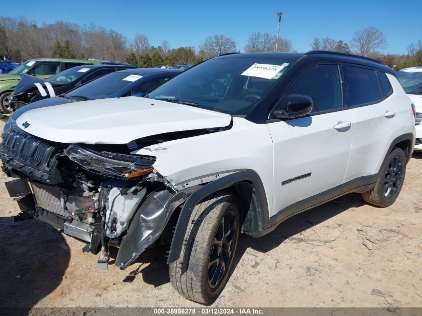 2022 Jeep Compass Altitude 4X4 VIN: 3C4NJDBB9NT227853 Lot: 38956278