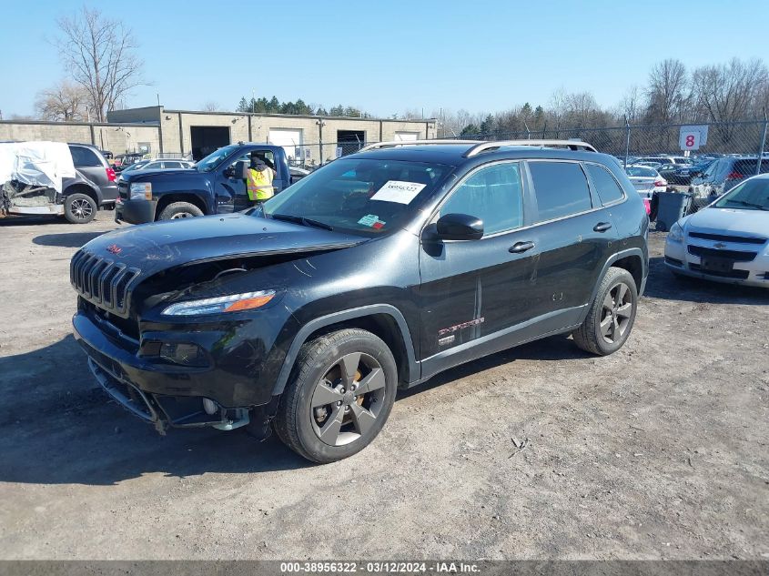 2016 Jeep Cherokee 75Th Anniversary VIN: 1C4PJMCS8GW285764 Lot: 38956322