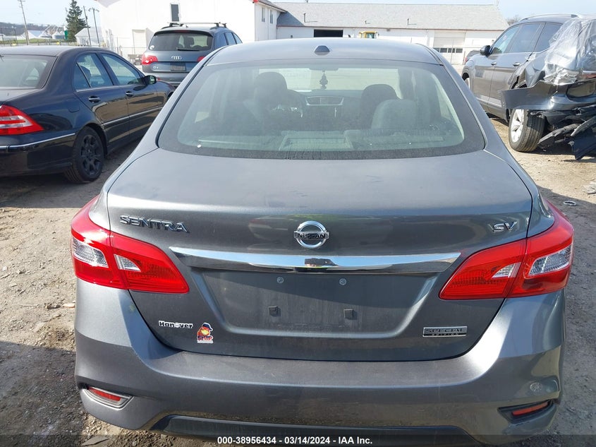 VIN 3N1AB7AP7KY219858 2019 NISSAN SENTRA SV