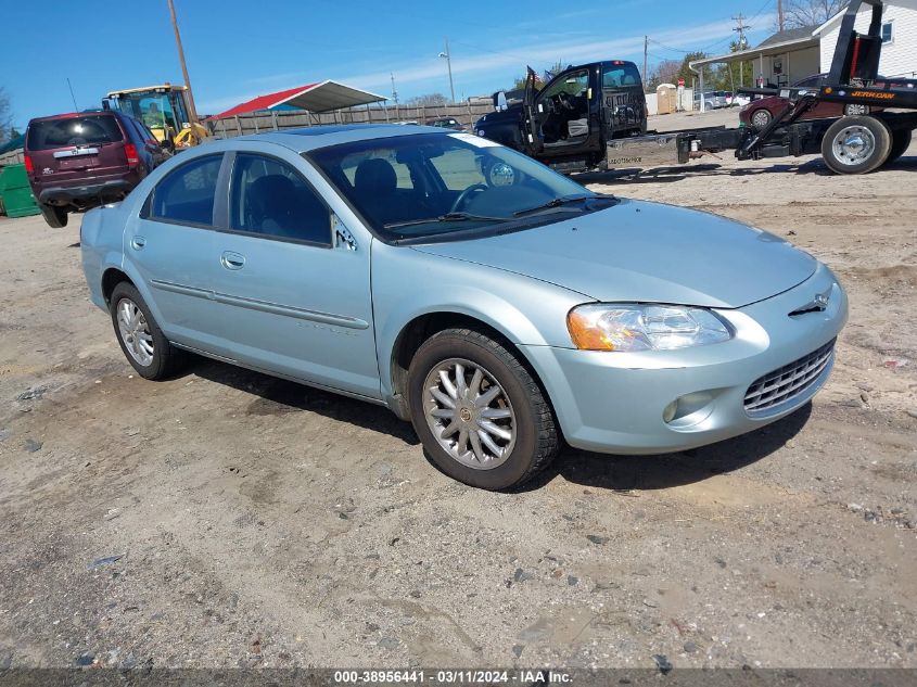 2001 Chrysler Sebring Lxi VIN: 1C3EL56U71N729044 Lot: 38956441