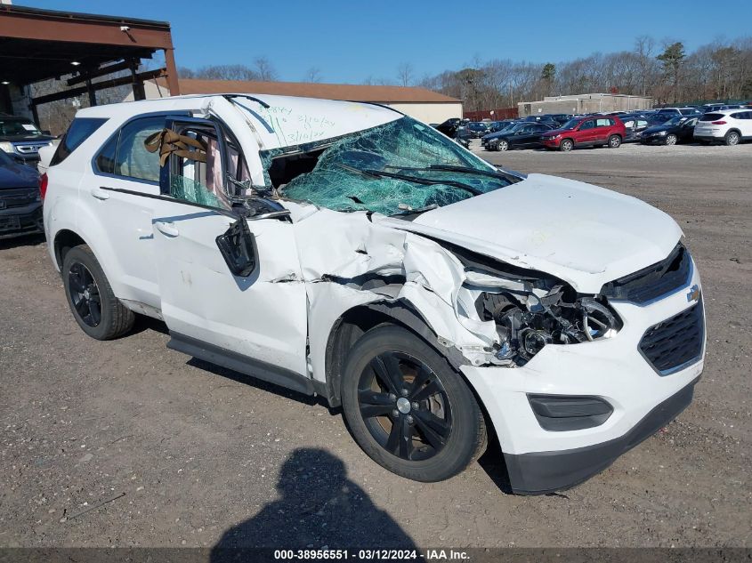 2017 Chevrolet Equinox Ls VIN: 2GNALBEKXH1594489 Lot: 38956551