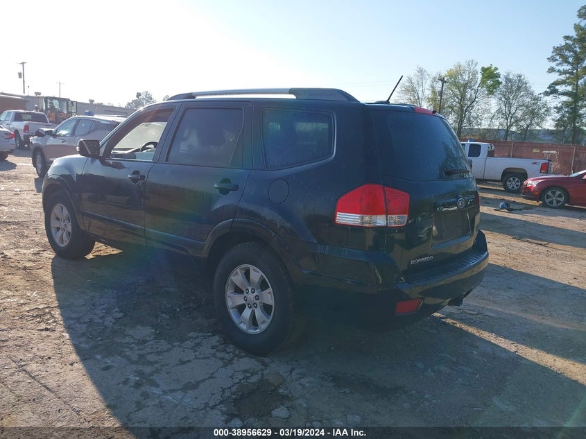 2009 Kia Borrego Lx VIN: KNDJJ741195032744 Lot: 38956629