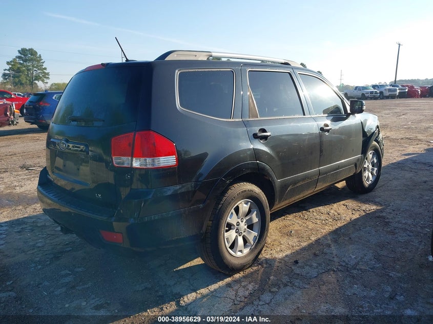 2009 Kia Borrego Lx VIN: KNDJJ741195032744 Lot: 38956629